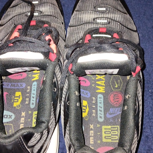 Nike Air MAX PLUS SE Evolution of icon  pre-owned  very  very used size 7y - Picture 6 of 7